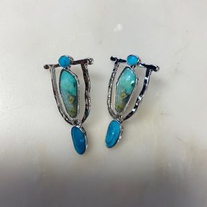 Abstract bohemian earrings